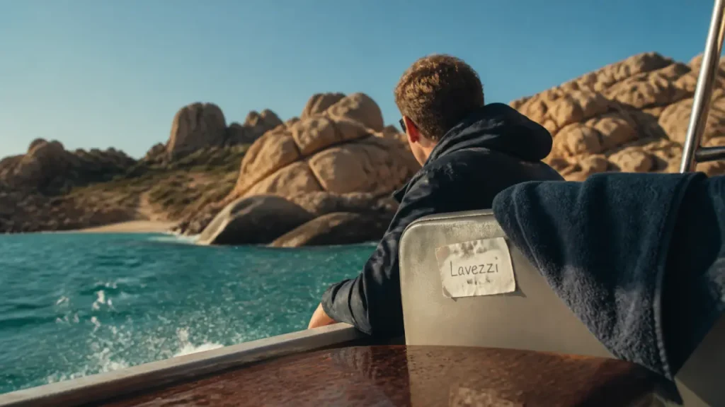 Bateau iles lavezzi : côte et eau turquoise à Bonifacio