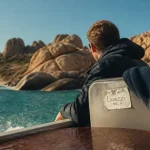 Bateau iles lavezzi : côte et eau turquoise à Bonifacio