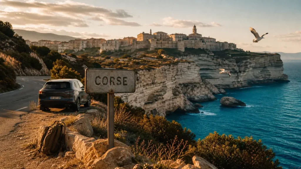 Découvrir corse : route côtière, Bonifacio et mer turquoise