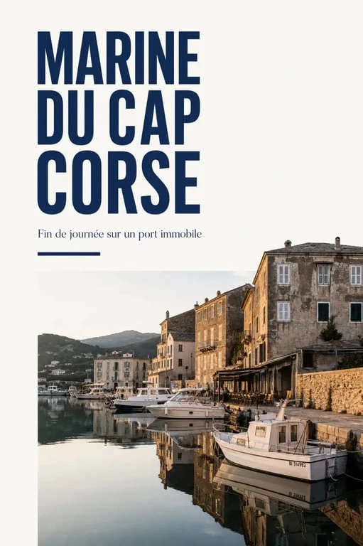 Visiter le Cap Corse, petit port et marine typiques du Cap Corse