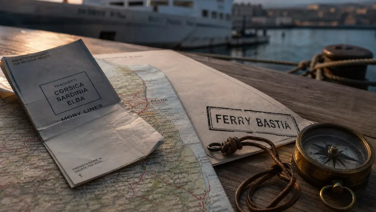 Itinéraires de ferry vers la Corse depuis l’Italie : billets et carte portuaire