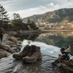 Randonnée lac de Tolla Corse : vues du lac depuis le sentier près d’Ajaccio