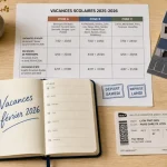 Vacances fevrier 2026 : dates zones A B C et Corse