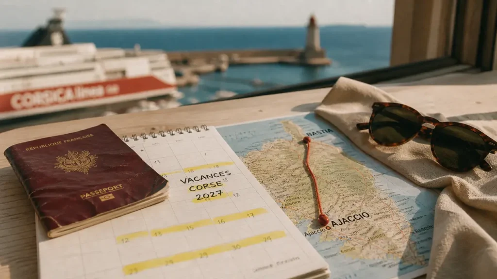 vacances scolaires 2027 corse : dates et ferries en ferry