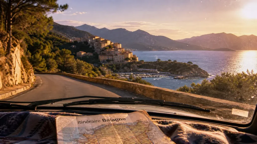 Visiter la Haute Corse : route Balagne, falaises, mer et village
