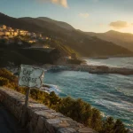 Visiter le cap corse sur la route D80 : village, mer turquoise et route panoramique