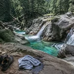 Cascade des anglais corse : vasques turquoise et eau cristalline