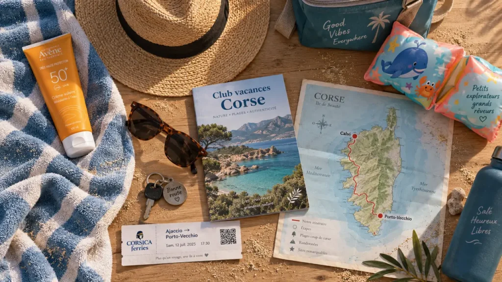 club vacances famille corse : mer calme, clubs enfants, Calvi et Porto-Vecchio