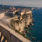 Que faire à Bonifacio : citadelle et falaises au-dessus de la mer