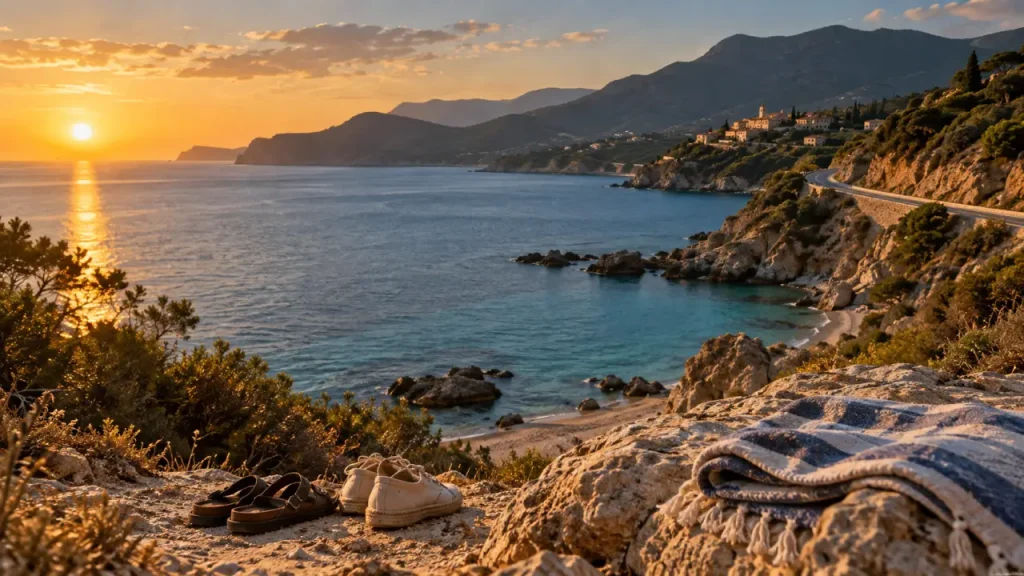 Sagone en Corse : plages et calanques au coucher du soleil, que faire