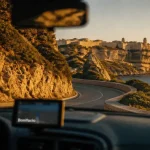 Vacances corse 2025 : route vers Bonifacio, vue mer