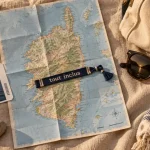 Vacances corse tout inclus : carte routière et accessoires de voyage