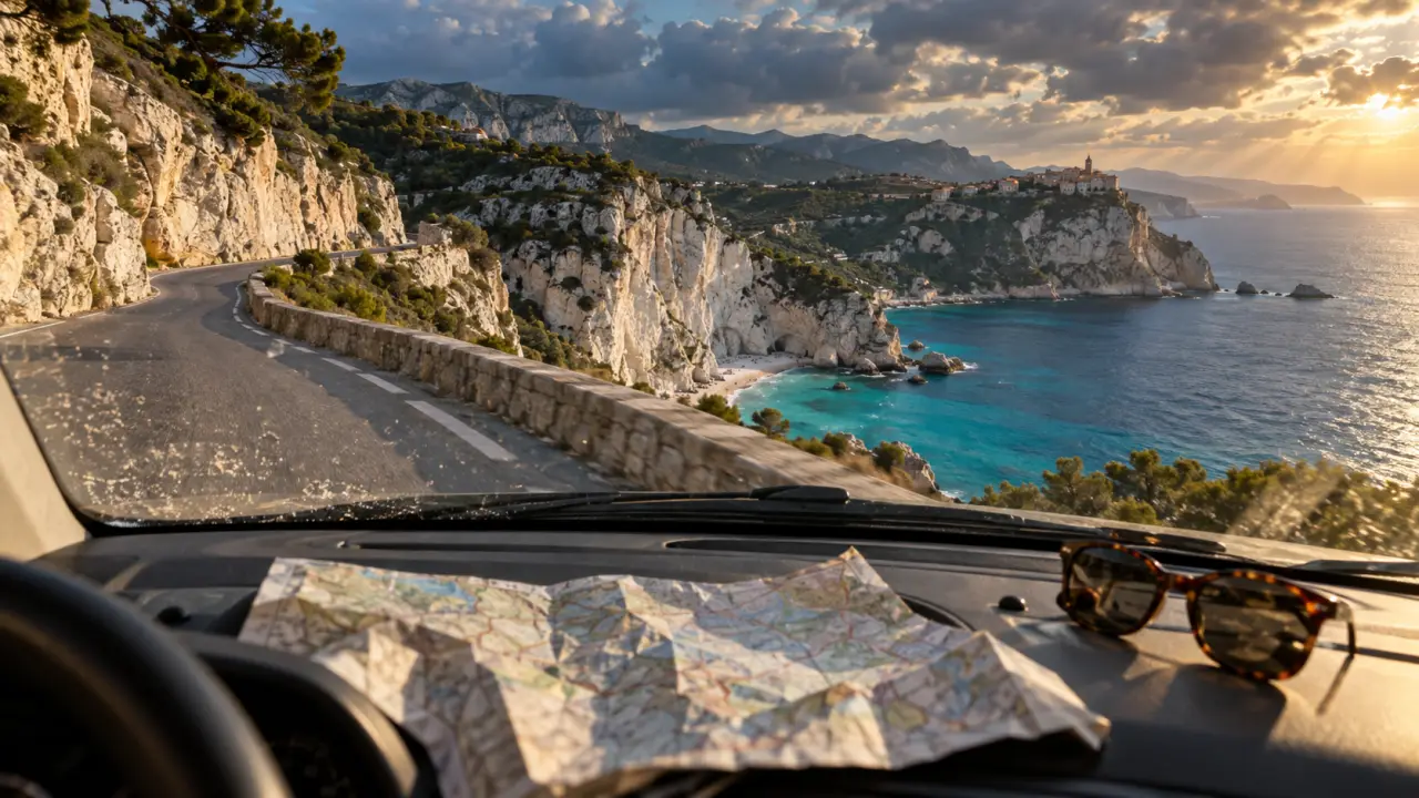 Visiter la Corse du Sud en 10 jours : route côtière et falaises vers Bonifacio