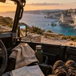 Visiter la corse du sud en 7 jours : route côtière vers falaises calcaires et eau turquoise