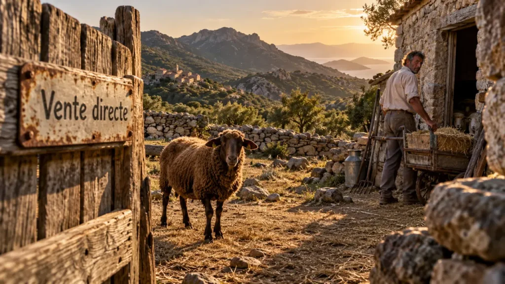 Bergerie à visiter corse du sud : vente directe de fromages