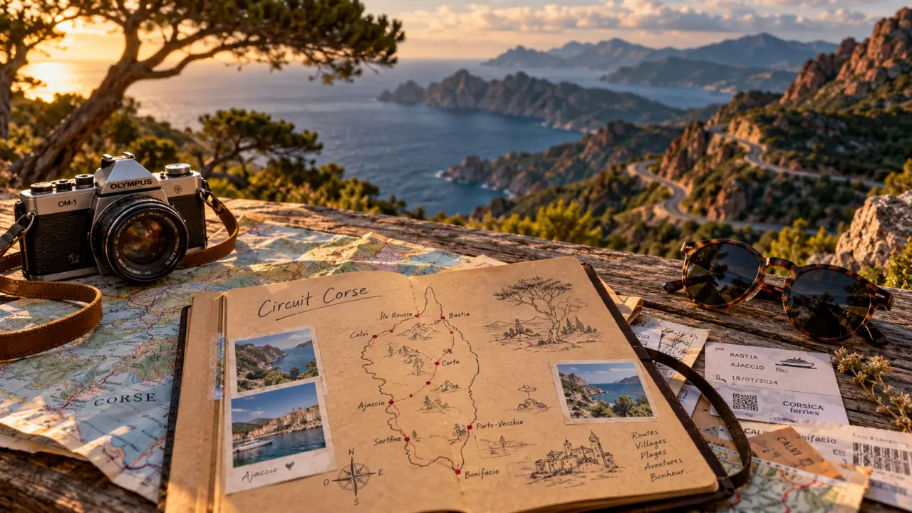 Circuit pour visiter la Corse : carnet de voyage et itinéraire 7 à 14 jours