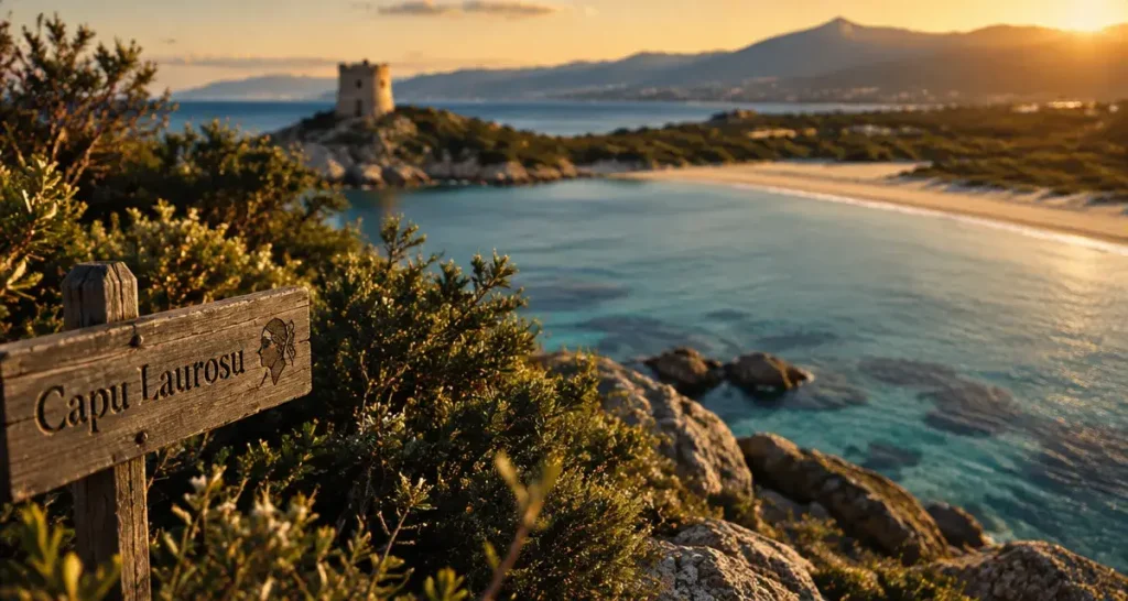 Golf de valinco : maquis corse, tour génoise et plage calme turquoise