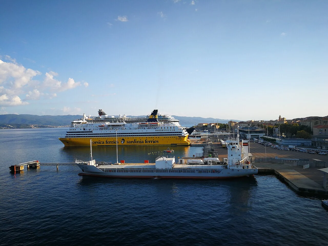 Le port d’Ajaccio, ville de naissance de Lisandru Olmeta