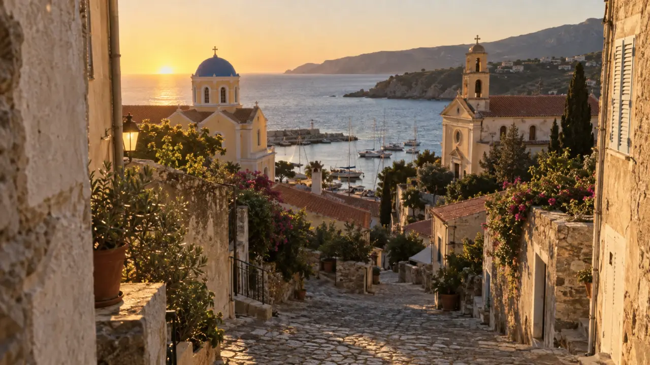 Que faire a Cargese Corse : églises jumelles et port