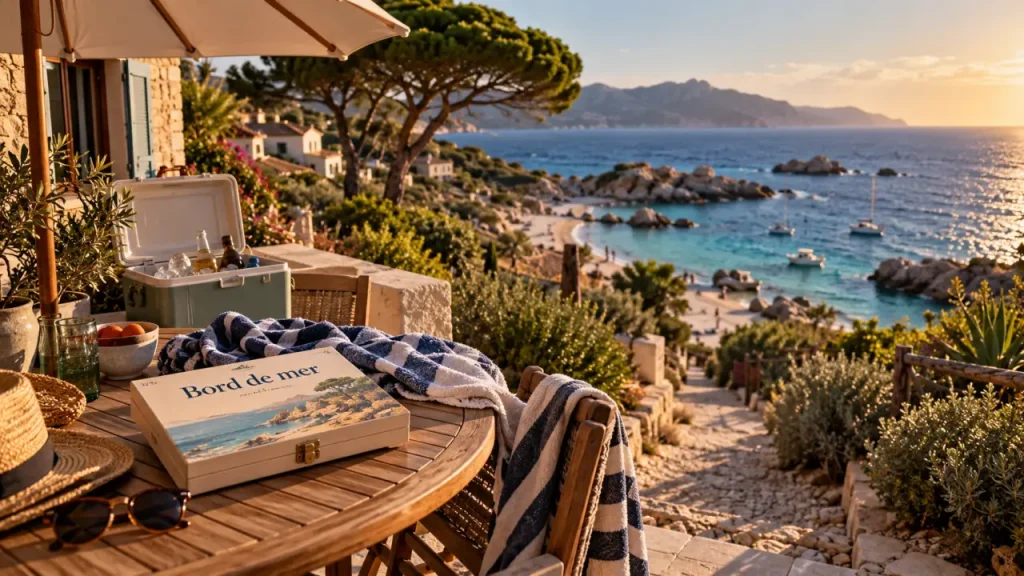 Résidence vacances corse bord de mer : accès plage et vue mer