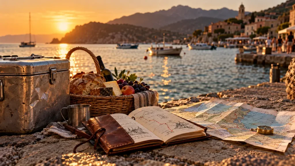 Vacances corse pas chere : quai, pique-nique et mer en Balagne