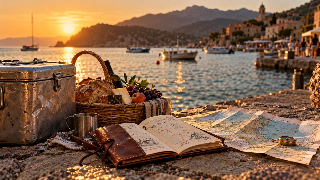 Vacances corse pas chere : quai, pique-nique et mer en Balagne
