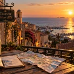 Vacances d’hiver 2026 Corse, Ajaccio au golden hour, vue mer et port